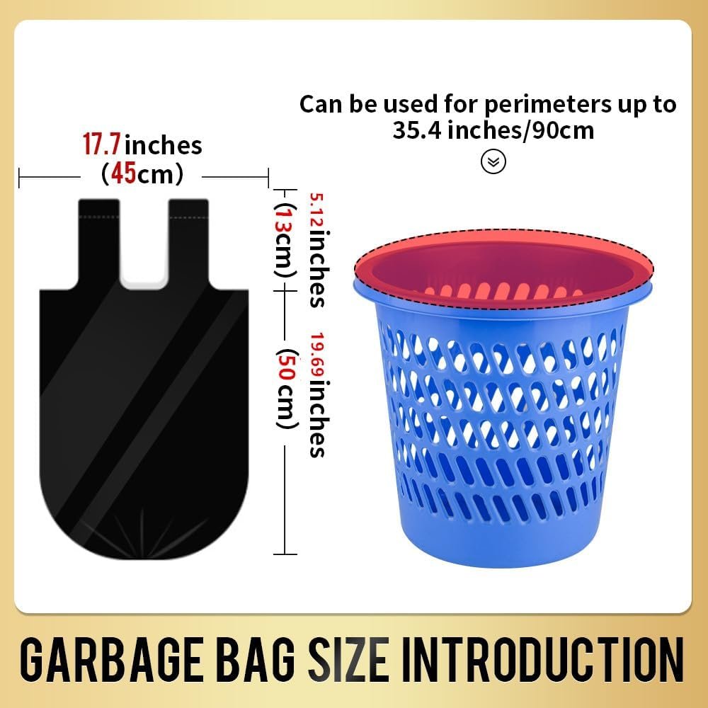 Small Trash Bags 240 Count Garbage Bags - Image 2
